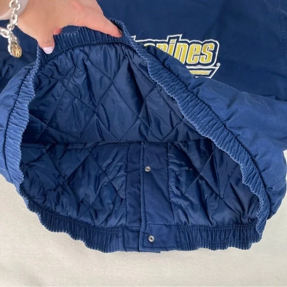 Vintage 90s Starter Michigan Wolverines Jacket XL
